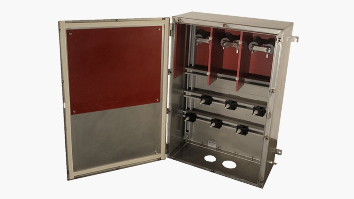 Exrated high voltage, 15kv junction box Abtech